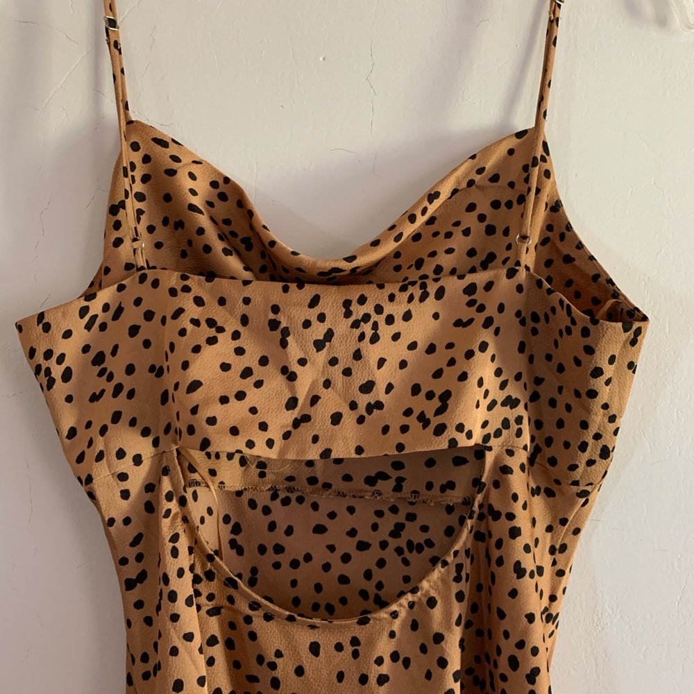 New satin slip dress - Picture 3 of 15